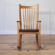 wooden rocking chair