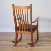 wooden rocking chair