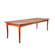 wood dining table with leaf