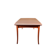 wood dining table with leaf